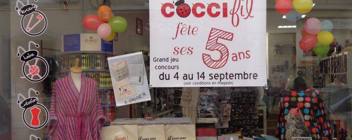 vitrine 5 ans COCCIfil