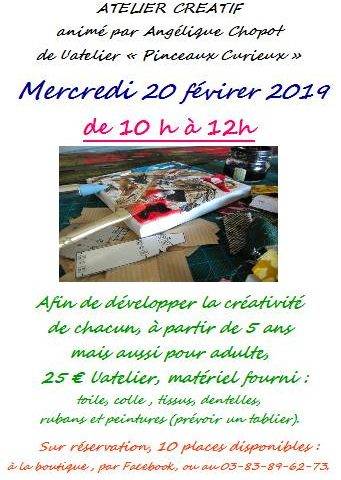 COCCIfil atelier patron sur toile 20 fév 2019