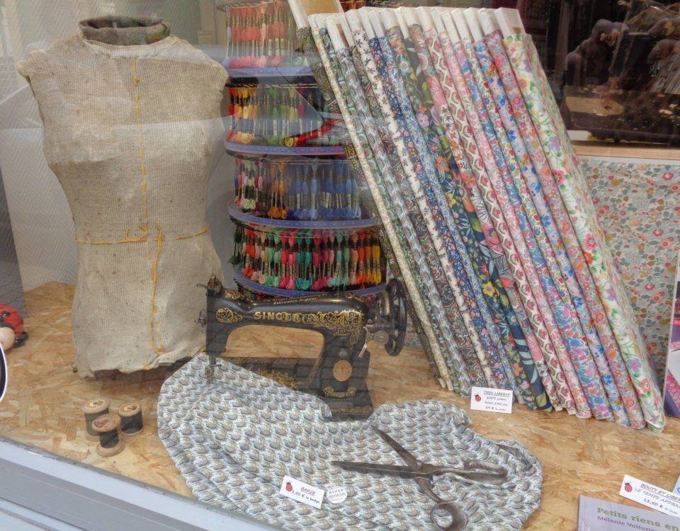 Vitrine anniversaire 40 ans du Liberty Vintage COCCIfil