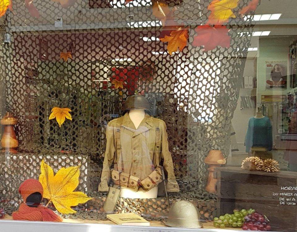 vitrine 75 ans liberation luneville COCCIfil